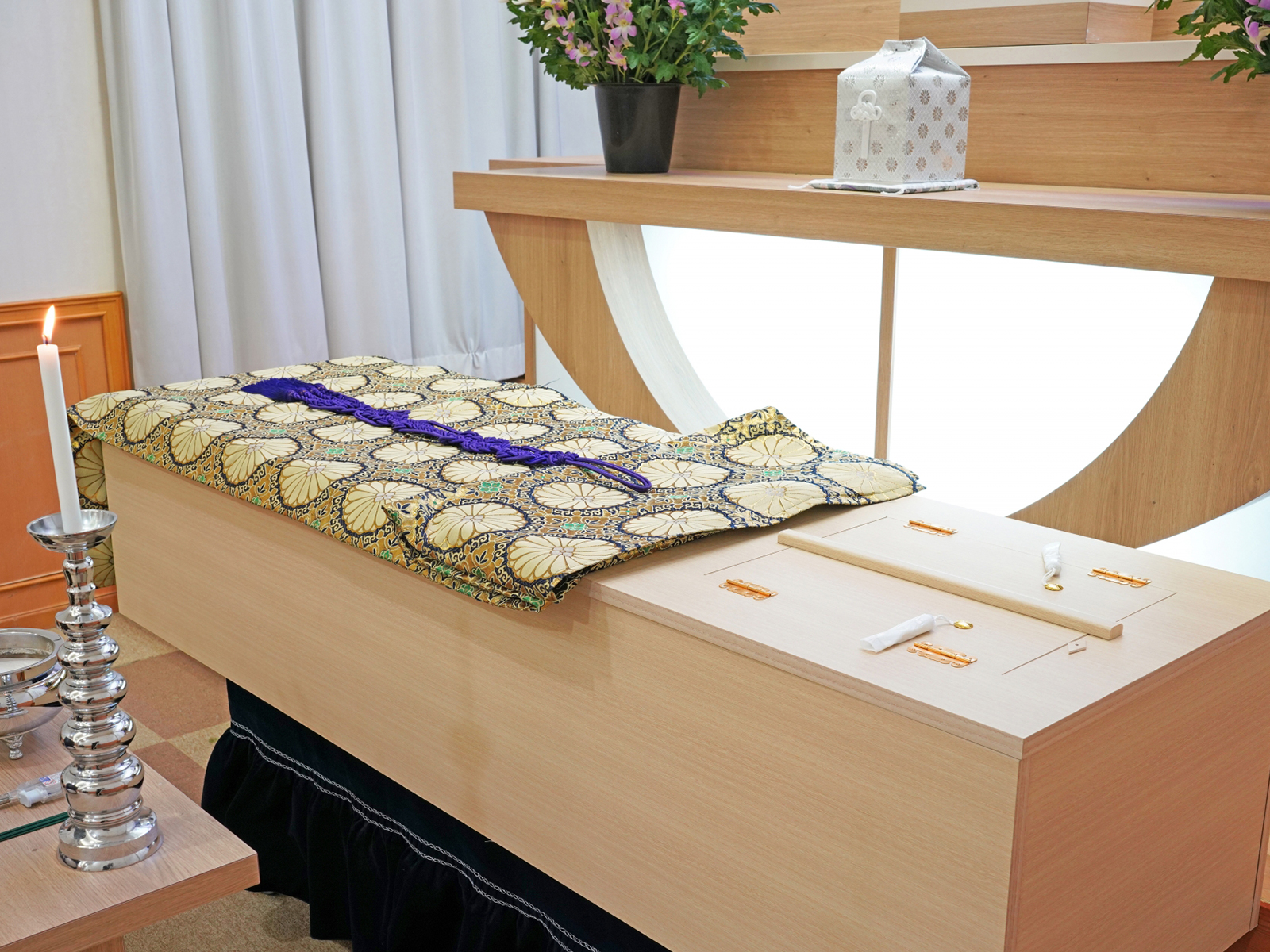 直葬プランの棺